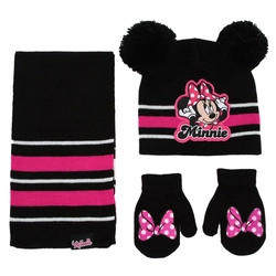 2 Bonnet et gants Minnie Mouse pour les 412 ans